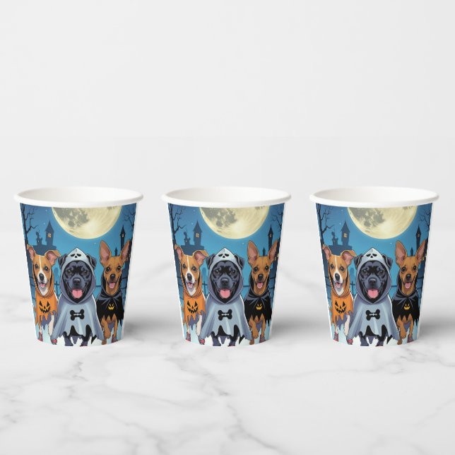Paws & Swagger Halloween   Paper Cups (Multi)