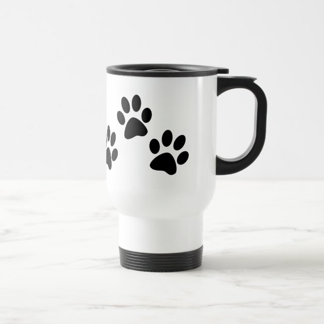 Paws Travel Mug (Right)