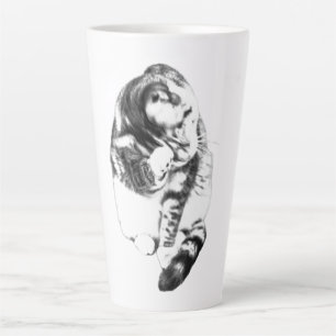 Paws Washed, Heart Warm Latte Mug