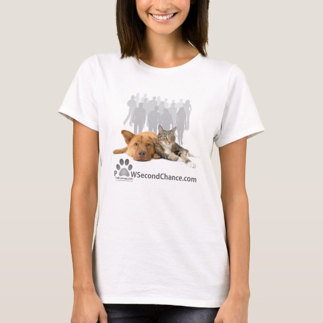 PAWSecondChance - T-Shirt - Gals (Front)