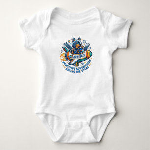 PAWSITIVE ADVENTURES AMONG THE STARS BABY BODYSUIT