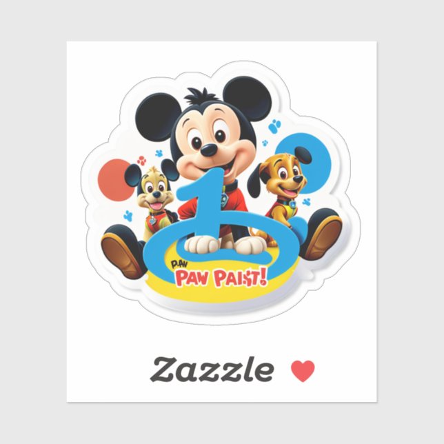 Pawsitively 1 Today! (Sheet)