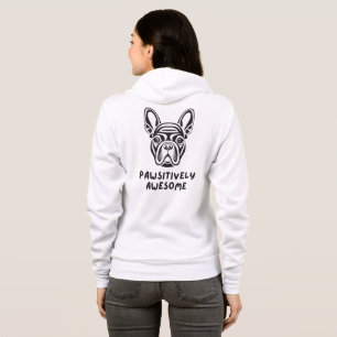 Pawsitively Awesome Bulldog Hoodie