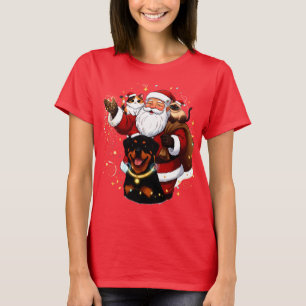Pawsitively Enchanted: Santa’s Magical Pet Moment T-Shirt
