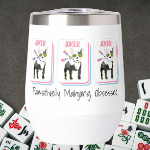 Pawsitively Mahjong Obsessed French Bulldog Custom