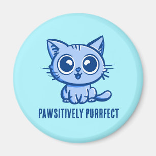 Pawsitively Purrfect, Beautiful Manga Kitten Magnet