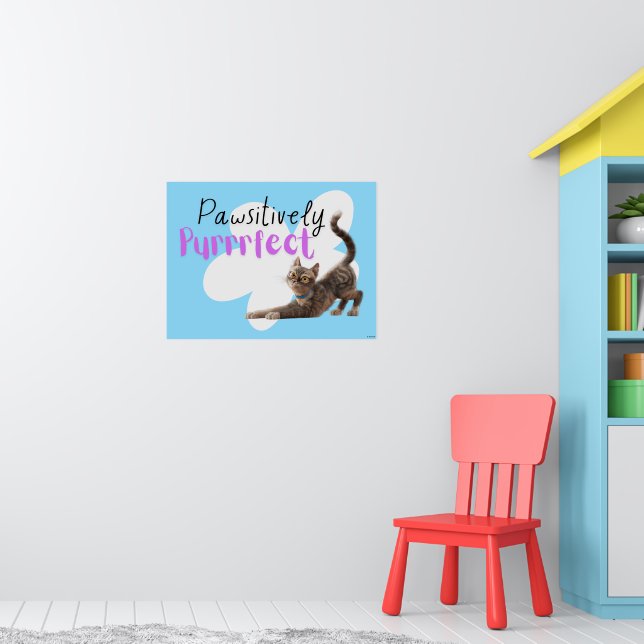 Pawsitively Purrrfect Poster (Nursery 1)