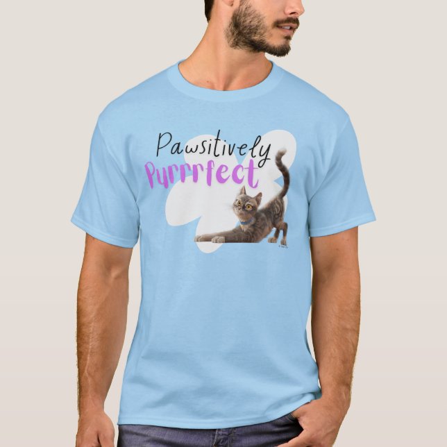 Pawsitively Purrrfect T-Shirt (Front)