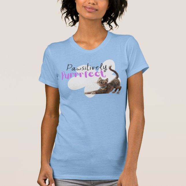Pawsitively Purrrfect T-Shirt (Front)