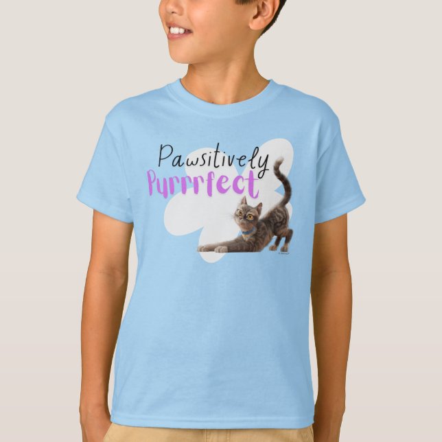 Pawsitively Purrrfect T-Shirt (Front)