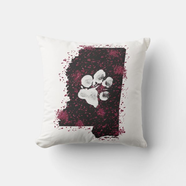 Pawsitively Stately Mississippi Cushion (Front)