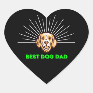 Pawsome Dad: Best Dog Sticker Designs for Father's
