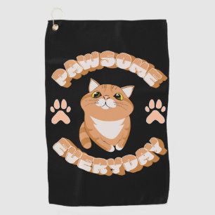 Pawsome everyday golf towel