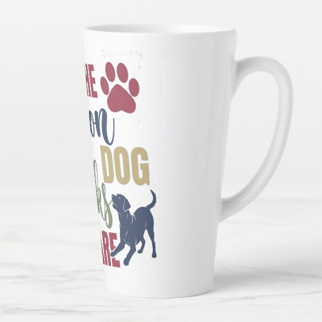 Pawsome Inspiration Latte Mug (Right)