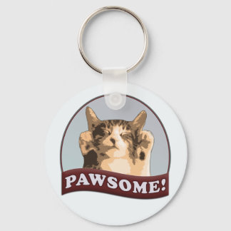 Pawsome! Key Ring