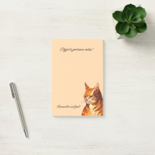 Pawsome notes magnetic notepad
