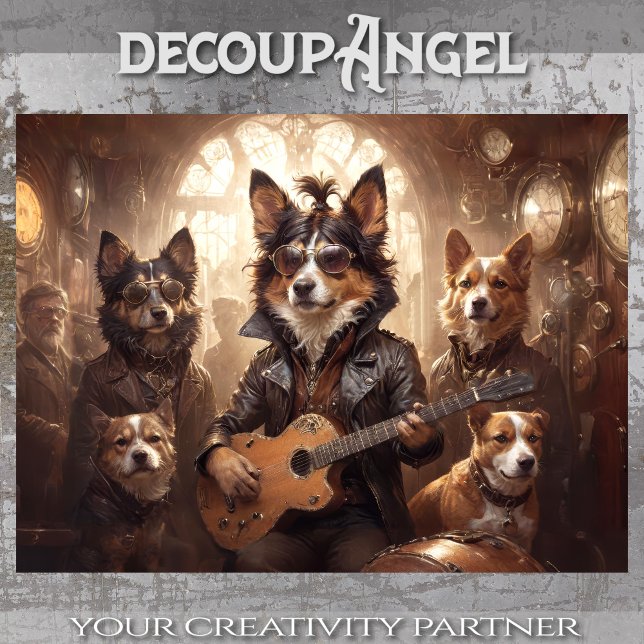 Pawsome Performance - Decoupage - Tissue Paper (Creator Uploaded)