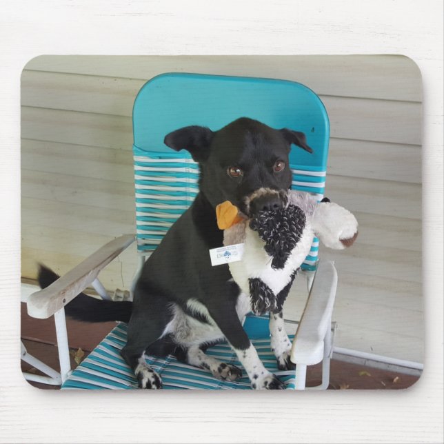 Pawsome Pooch Mouse Pad (Front)