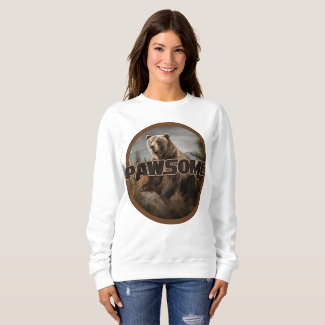 Pawsome Sweatshirt (Front Full)