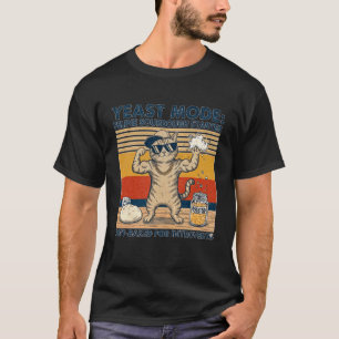 Pawstry Chef Cat Croissant Lover Monsieur Meow Mow T-Shirt