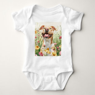 Pawtected by Pit Bull Baby Bodysuit