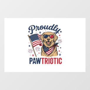 Pawtriotic Dog Patriotic Vintage Shirt Design_1