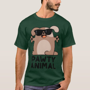 Pawty Animal Cute Party Dog friends T-Shirt