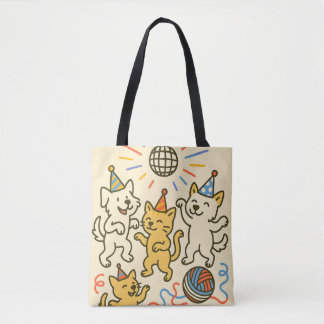 Pawty Animals Tote Bag 