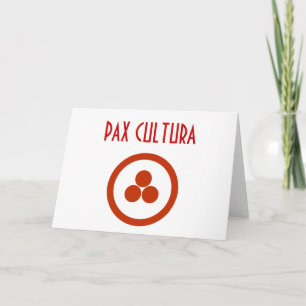 Pax Cultura Stationary Note Card