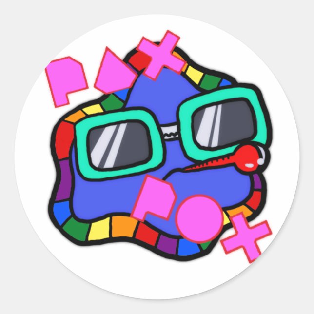 Pax Pox LGBTQ Stickers (Front)