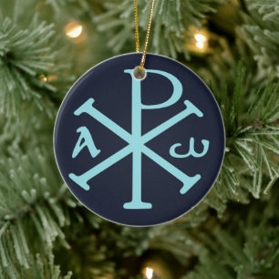 Pax Romana Ceramic Tree Decoration
