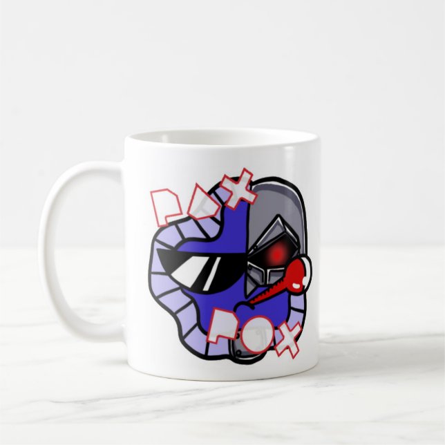 PaxPox Cyborg Mug (Left)