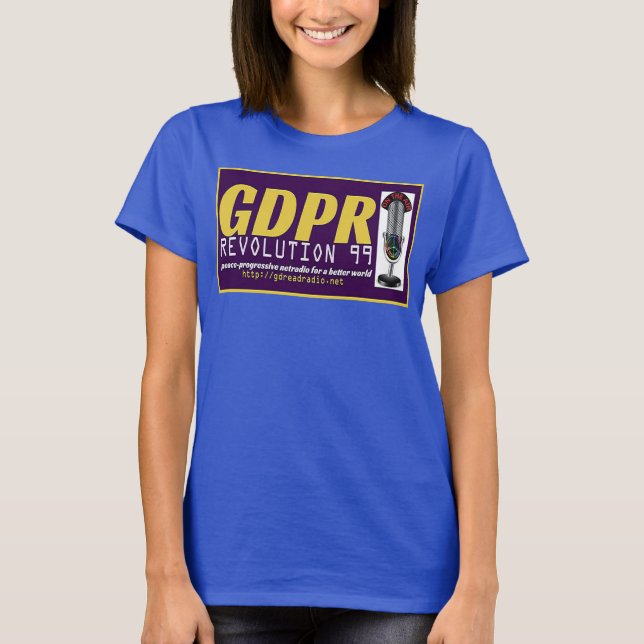 Paxspiration GDPR Tie-Dye Tee (Front)