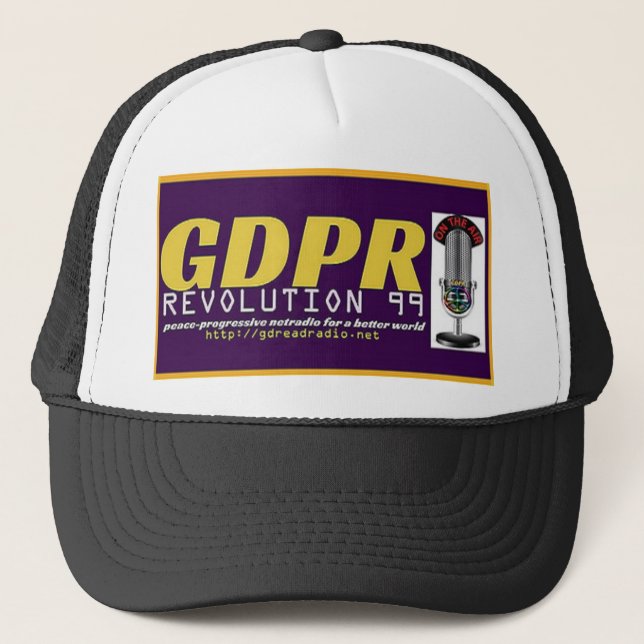Paxspiration GDPR Trucker Hat (Front)
