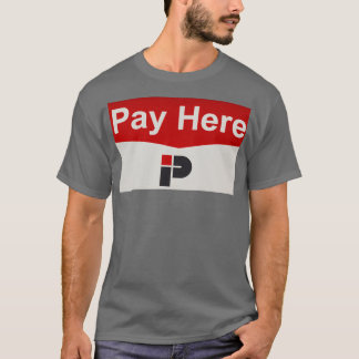 Pay Here A World of Words T-Shirt