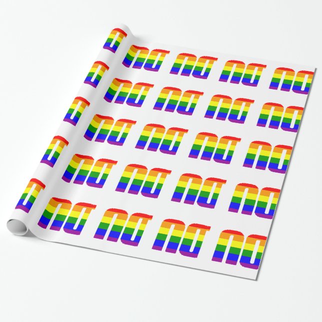 pay it no mind wrapping paper (Unrolled)
