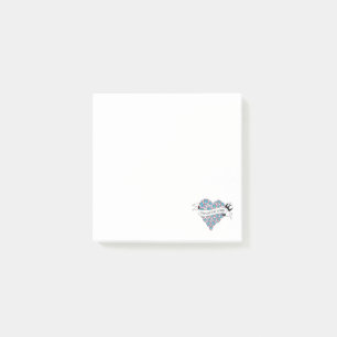 Pay love with love illustrated Portuguese proverb  Post-it Notes