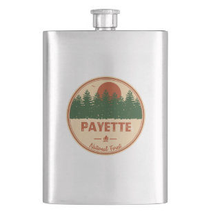 Payette National Forest Hip Flask