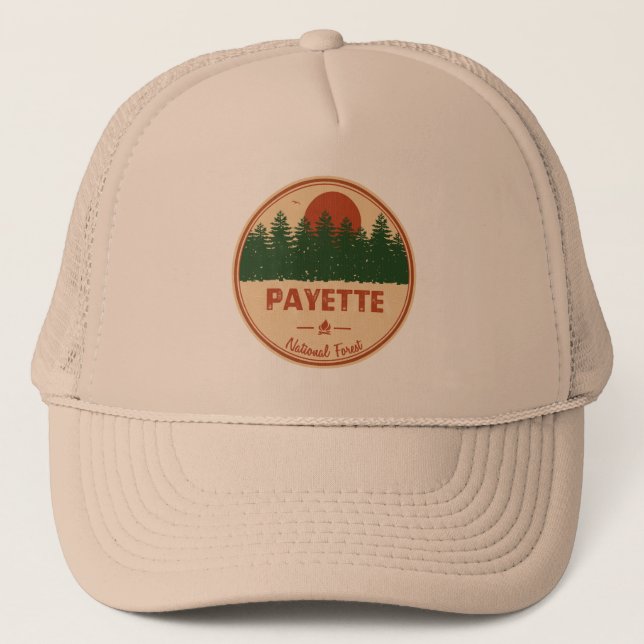 Payette National Forest Trucker Hat (Front)