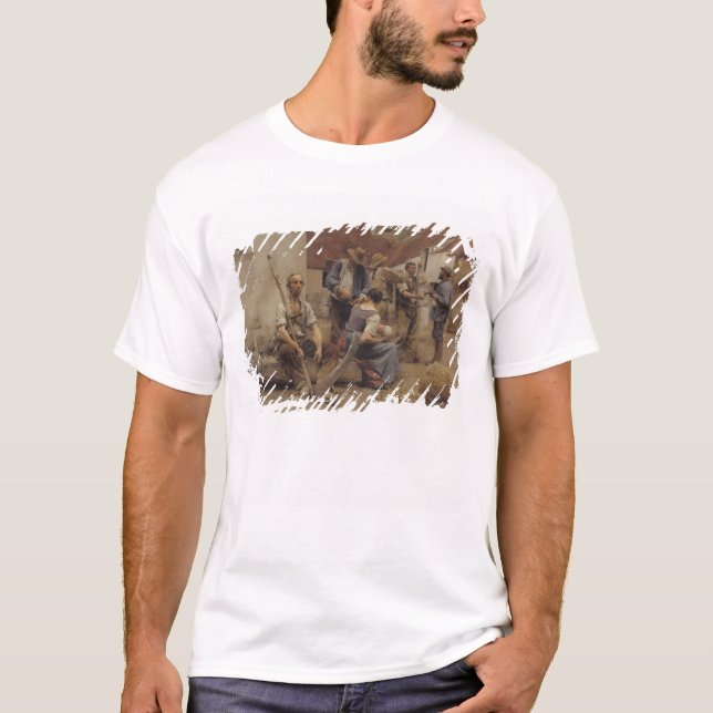 Paying the Harvesters, 1882 T-Shirt (Front)
