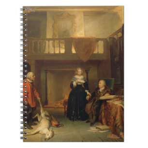 Paying the Tithe (oil on panel) Notebook