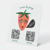 PAYMENT QR CODE Farm Stand Farmers Market Booth