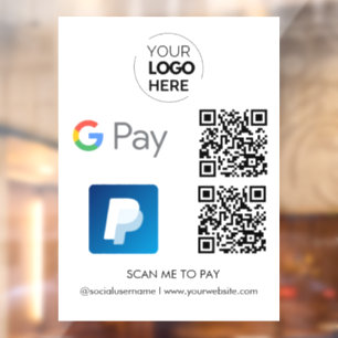 Paypal Google Pay QR Code Payment   Scan to Pay