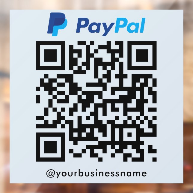 Paypal QR Code Payment Scan to Pay Soft Navy (Sheet 2)
