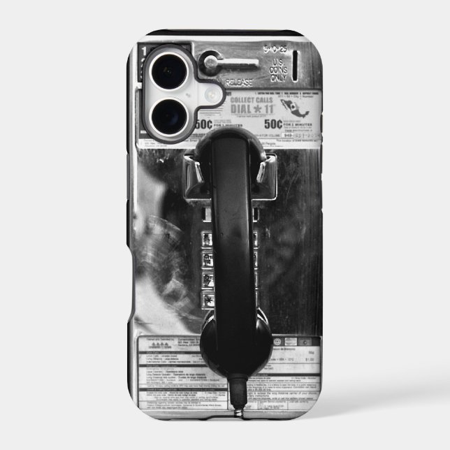 payphone iphone case (Back)