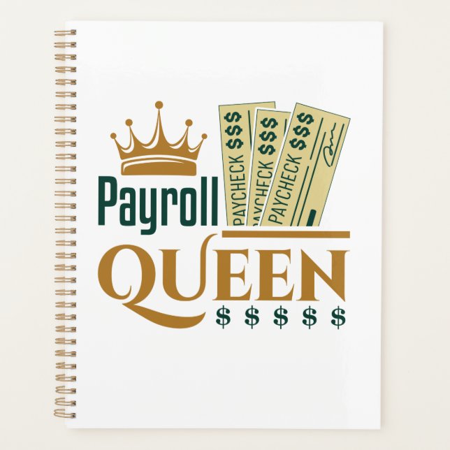 Payroll Queen Planner (Front)