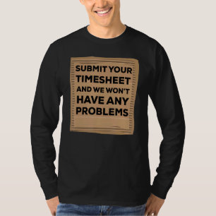 Payroll Specialist Team Employee Appreciation Card T-Shirt