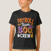 Payroll Team Boo Crew Halloween Matching Soky Outf