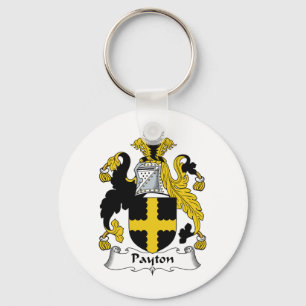 Payton Family Crest Key Ring