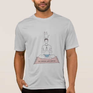 Paz Interior, Gato Exterior T-Shirt